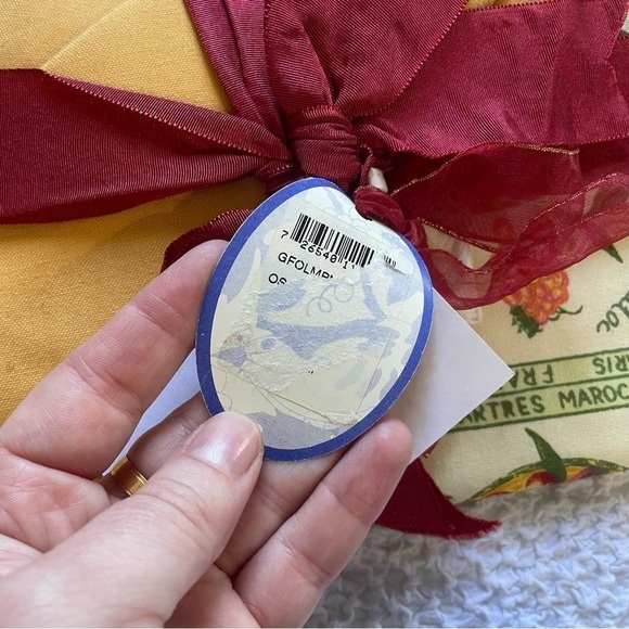 April Cornell Placemats & Napkins Set of Four (4) Olives Wine France NWT - Picture 10 of 11